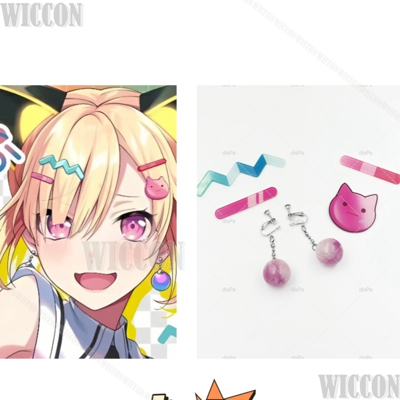 Nakamachi Arale virtuele idool - Hair Clips recensie en prijs