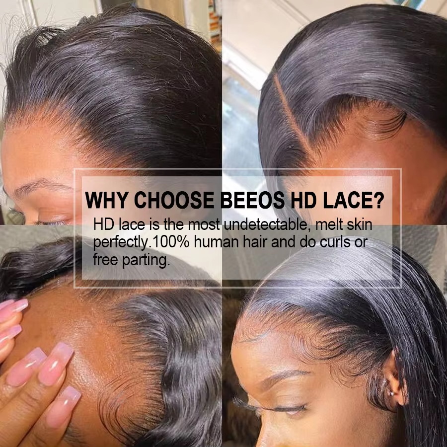 34 inch 13x4 HD Transparante K - Hd Lace Frontal Wig Human Hair Pre Plucked recensie en prijs