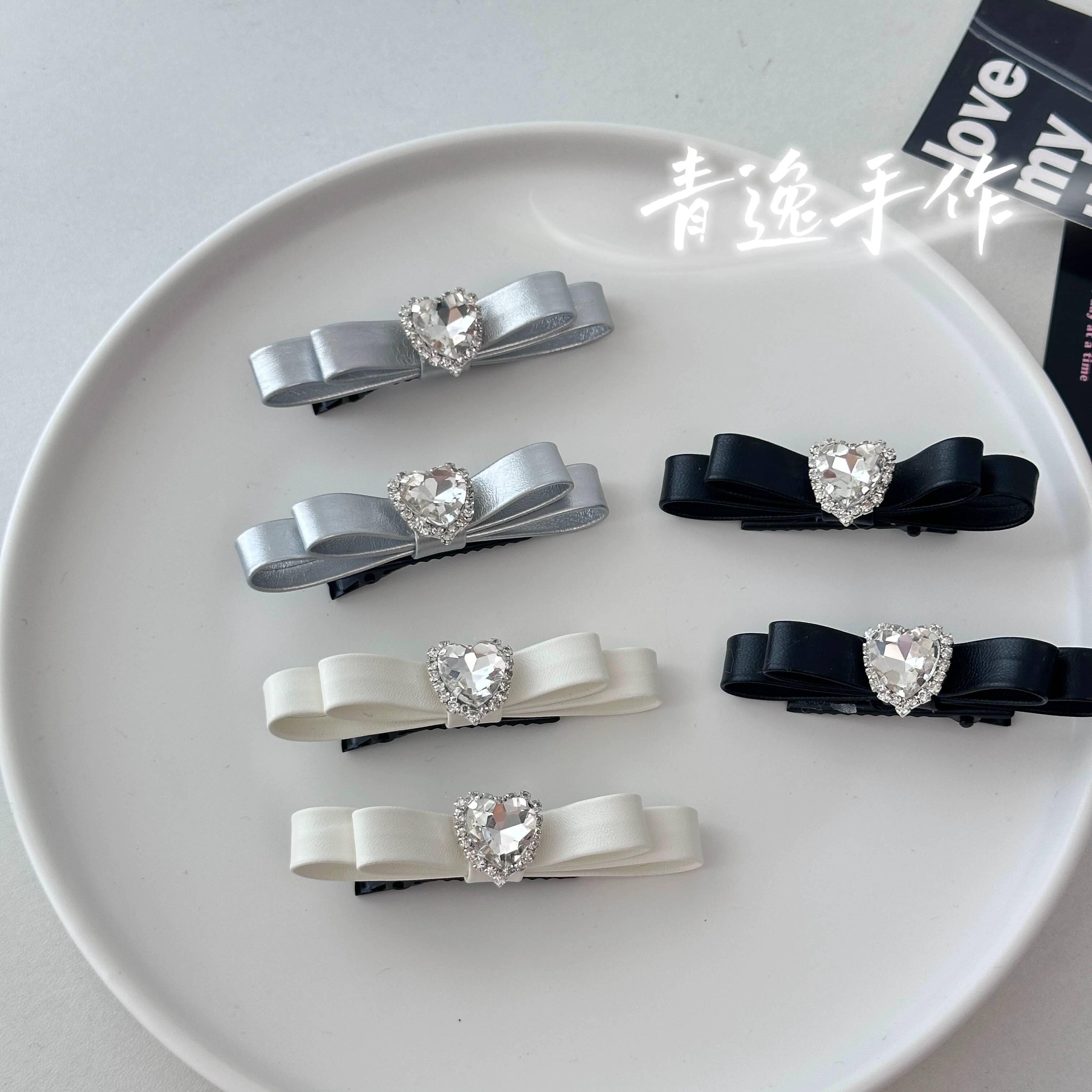 Landmine-stijl Kant-stijl Hart - Hair Clips recensie en prijs
