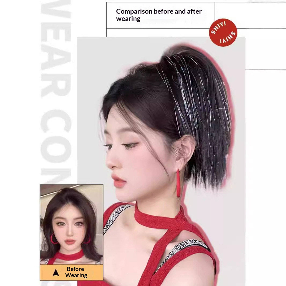 12 inch synthetische klauwclip - Claw Clip Messy Bun Hair Piece recensie en prijs