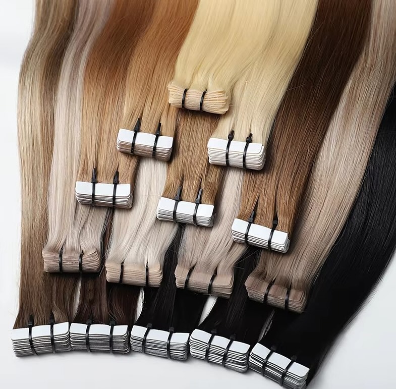 Tape Ins Human Hair Extensions - Invisible Tape In Extensions Real Hair recensie en prijs